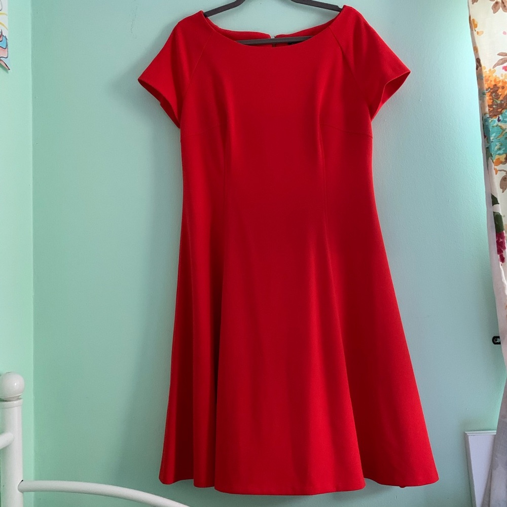 Tommy Hilfiger red skater dress
